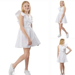 Habitual Ruffle Shoulder Dress Size Girls 14